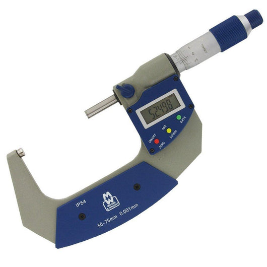moore and wright meb mw201 03dab digital external micrometer 50 75mm 2 3 inch 201 series