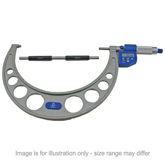 moore and wright meb mw210 08ddl digital external micrometer 275 300mm 210 ddl series