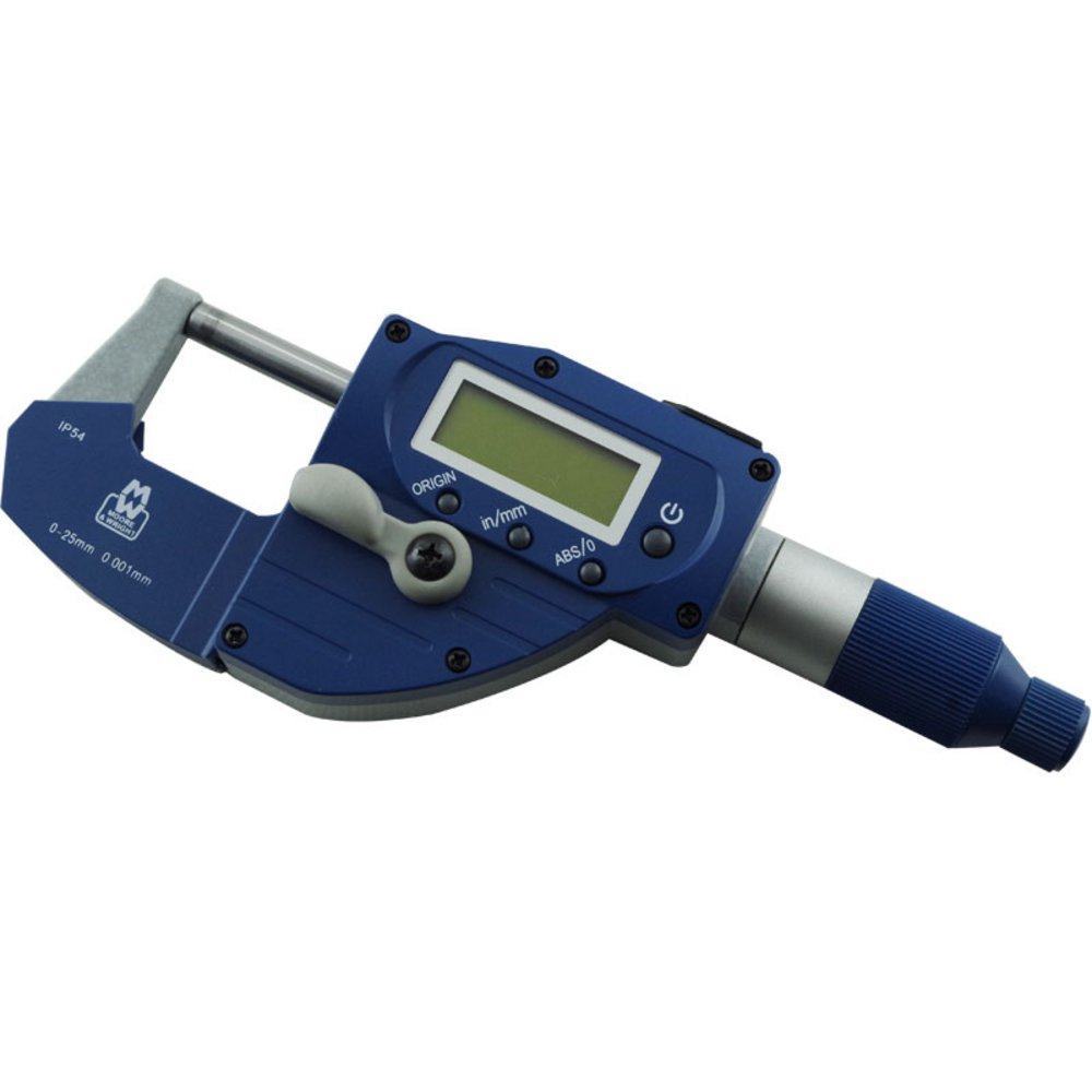 Moore and Wright MEB-MW202-01DABS Digital Snap Micrometer 0-25mm (0-1 ...