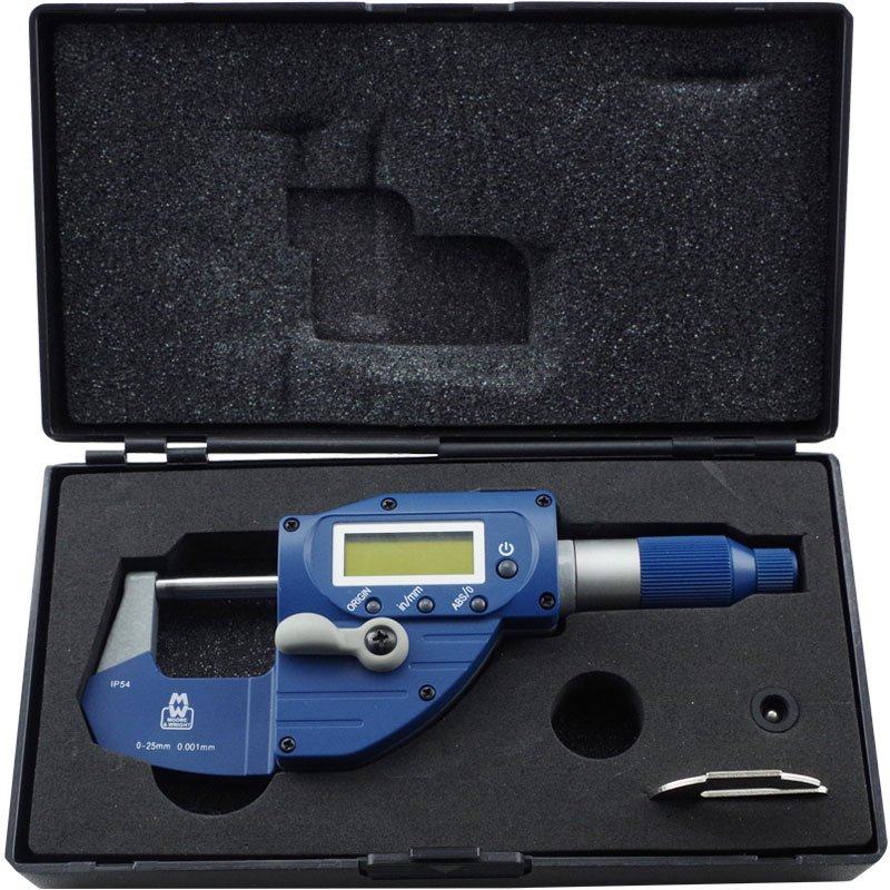 Moore and Wright MEB-MW202-01DABS Digital Snap Micrometer 0-25mm (0-1 ...