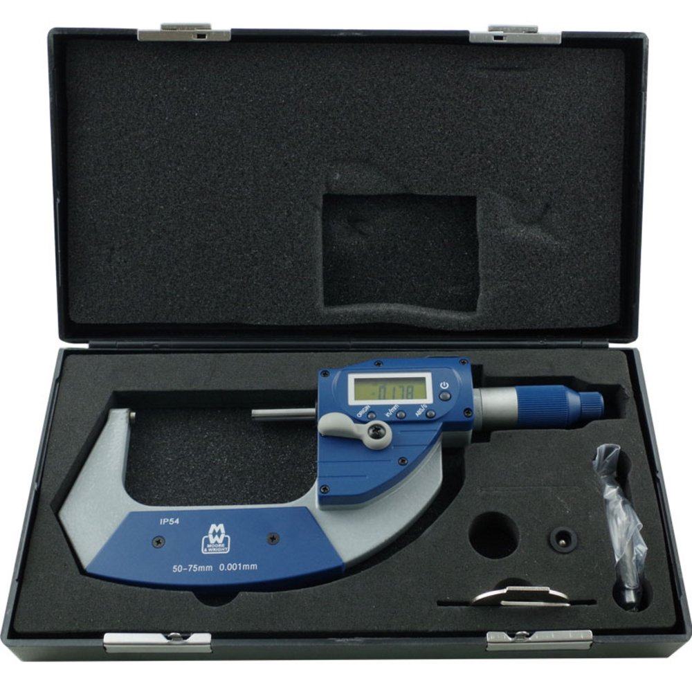 Moore and Wright MEB-MW202-03DABS Digital Snap Micrometer 50-75mm (2-3 ...