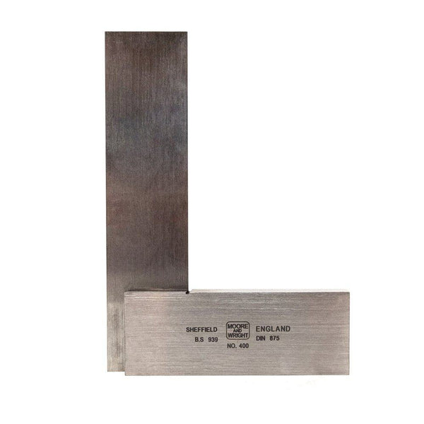 moore and wright 100mm 4 inch engineers square 4004