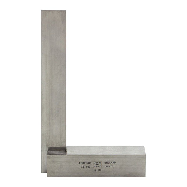 moore and wright 150mm 6 engineers square 4006