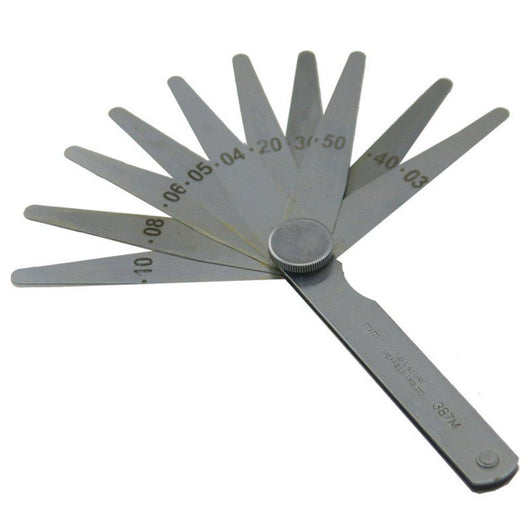 moore and wright 0 03 0 50mm metric feeler gauge set precision range meb 387m