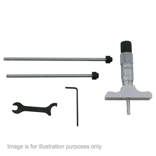 moore and wright 6 traditional depth gauge micrometer 891 6