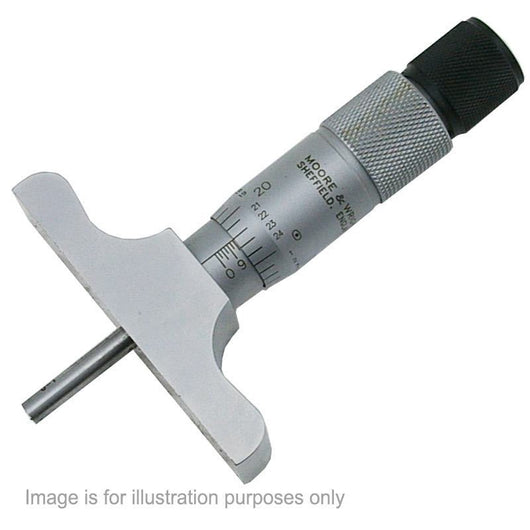 moore and wright 6 traditional depth gauge micrometer 891 6
