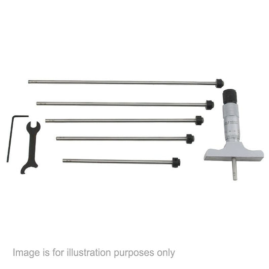 0 300mm moore and wright traditional depth gauge micrometer mw891m300