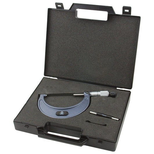 moore and wright 75 100mm traditional external micrometer mw1966m100