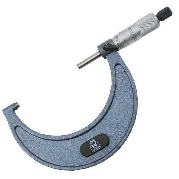 moore and wright 75 100mm traditional external micrometer mw1966m100
