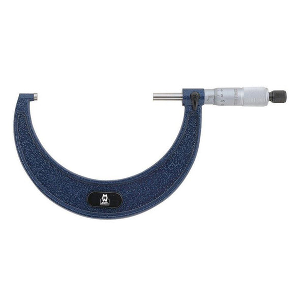 50 75mm m w external micrometer 1966mb75 0 002mm resolution ratchet stop