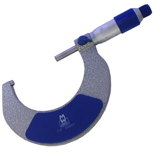 moore and wright 0 4 imperial external micrometer set mw215 series mw215 02bli