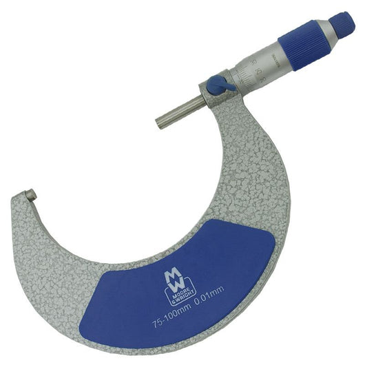 moore and wright 0 200mm metric external micrometer set mw215 04bl