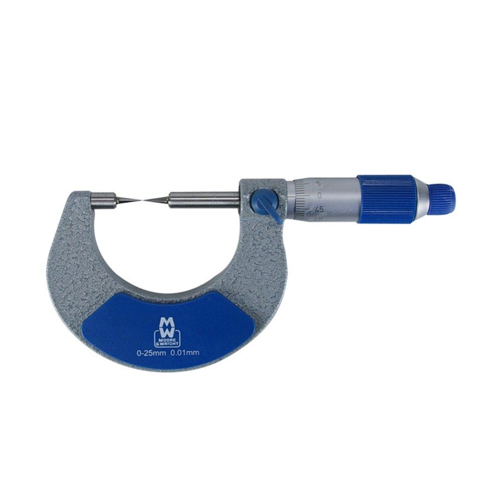 Moore and Wright 0-25mm Metric Outside External Point Micrometer 270 S ...