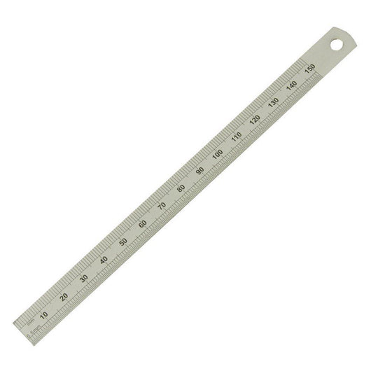 150mm 6 moore wright engineers rules 1mm wide meb er206