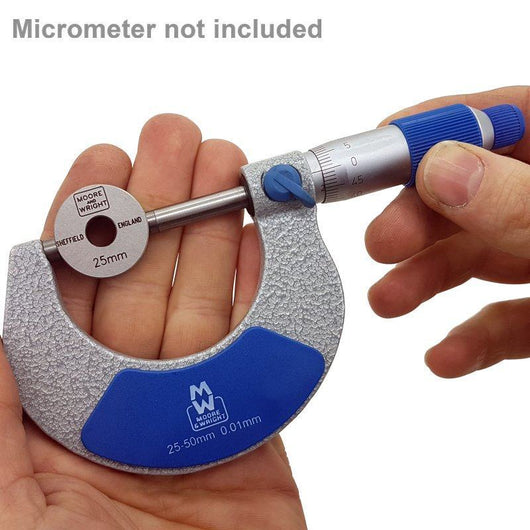 moore and wright 25mm micrometer setting gauge 980m25