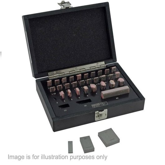 moore and wright 103 piece steel slip gauge set grade 1 700 series mw700 02