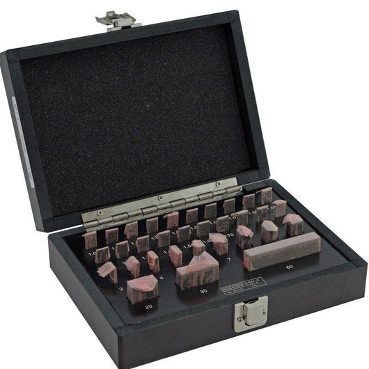 moore and wright 32 piece steel slip gauge set grade 2 700 series mw700 12