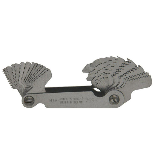 moore and wright american standard screw pitch gauge 799