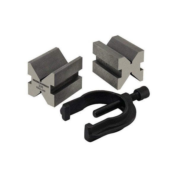 moore and wright precision grade vee blocks and clamps