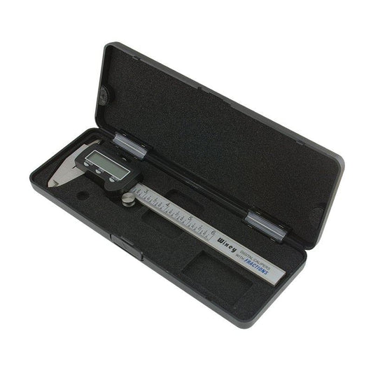 wixey wr100 fraction digital caliper 0 150mm 0 6
