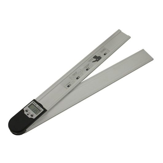 18 457mm wixey digital protractor with mitre function wr418