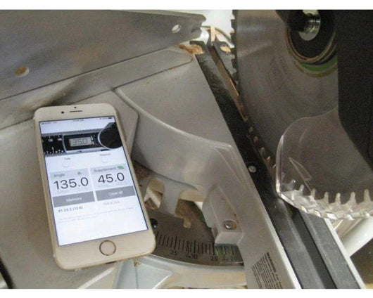 wixey smart protractor with bluetooth and audio output wr41bt