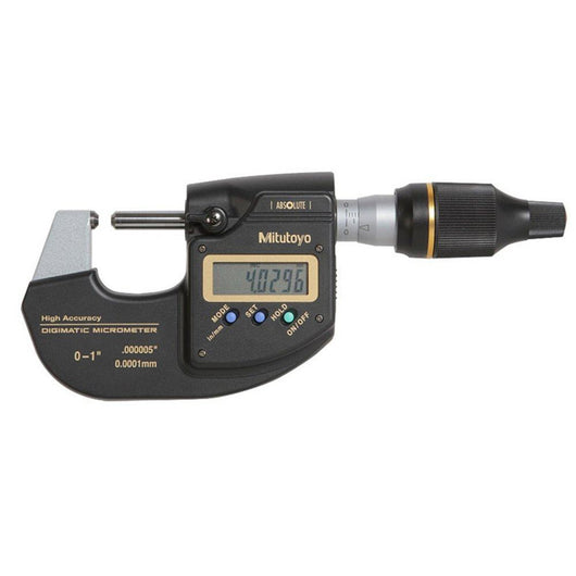 0 25mm 0 1 mitutoyo 293 130 absolute digimatic high accuracy micrometer