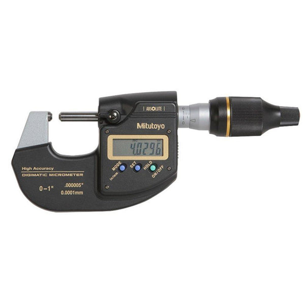 0 25mm 0 1 mitutoyo 293 130 absolute digimatic high accuracy micrometer
