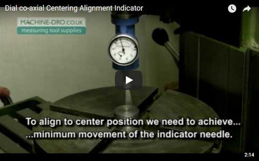 dial co axial centering alignment indicator imperial